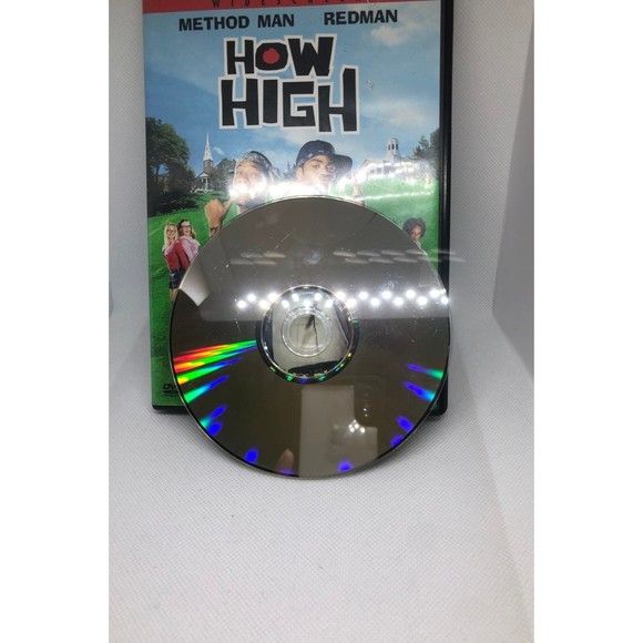 How High DVD Jesse Dylan Method Man (DIR) 2001 Good Condition and Tested Works - Picture 4 of 5